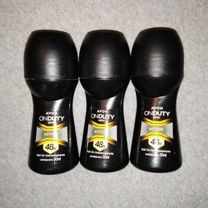 Avon On Duty Deoroller Set voor mannen, 3 stuks