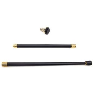 FHUILIJH Gentleman's Walking Stick - 36 inch volledig metalen riet - stokken voor mannen, vrouwen en senioren,B,90cm