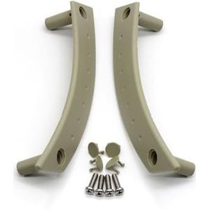 Auto interieurdeurgrepen Voor VW Voor Kever 1998-2010 LHD RHD Auto-interieur Linker Rechter Deurgreep Beschermhoes Trim(Beige Left and Right)