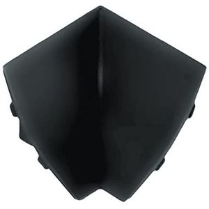 DQ-PP afdekprofiel binnenhoek, Dolores, 23 x 23 mm, pvc, keukenstrip voor het werkblad, afdekprofiel voor in de keuken, wandafsluitprofiel, tafelbladprofiel