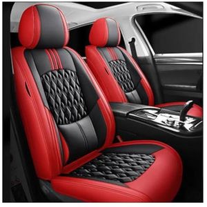 Beschermhoes Autostoel Voor Civic Voor Stad Voor CRV Voor CRZ Voor Accord Voor Elysion Voor Fit Voor Jade Voor Jazz Aangepast Voorkussen(Black Red Front)