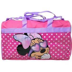 Disney Duffeltas voor meisjes, roze, M, Plunjezak