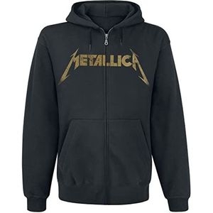 Metallica Hetfield Iron Cross Guitar Vest met capuchon zwart S