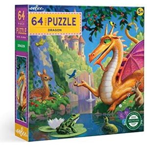 eeBoo - Puzzle 64 pcs - Dragon
