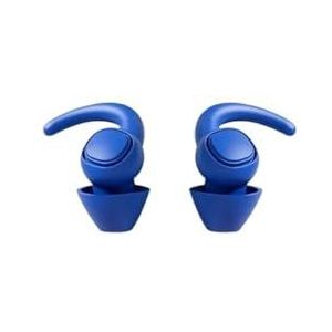 Zachte siliconen slapen oordopjes geluidsisolatie oorbescherming oordopjes anti-ruis pluggen voor reizen siliconen ruisonderdrukking (02 blauw)