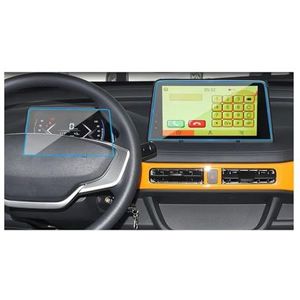 Displaybeschermfolie Voor Het Lezen Voor Mango 2022 9"" Navigatiescherm Geharde Film Voor Autodashboardscherm Beschermend(Navigation Film+Instrument Film)