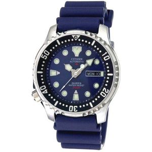 Citizen Promaster Diver 200 mt Automatico NY0040-17L polshorloge voor heren, Blauw/Blauw, Armband