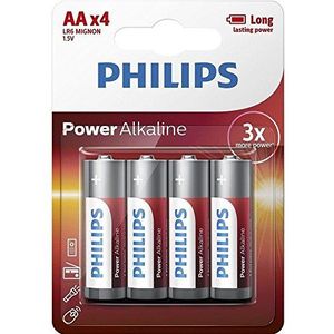 Philips Power Life AA Mignon Accu, 4 stuks