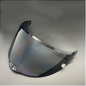 Motorhelm vizier lens, Helmvizier, geschikt for AGV Geschikt for PI-STA Lens Single Nail Geschikt for GPR GPRR Geschikt for Corsa-R Volledige helm Accessoires (B)(H)