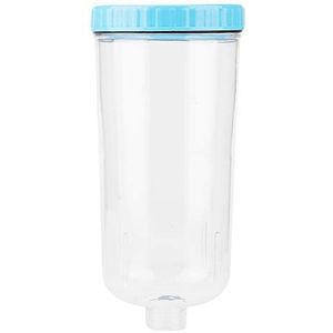 Pet Water Feeding Bottle, 900ML Plastic Pet Cage Special Hanging Water Feeder Pet Drinking Fountain Supply for Dog Cat[Blue]