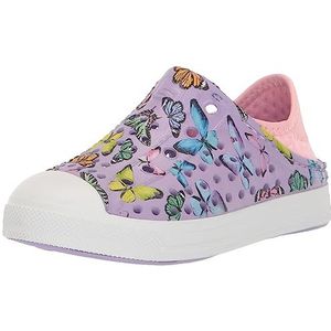 Skechers Kids Girls Guzman Steps-Butterfly Luck Sneaker, Lavender/Pink, 8 Toddler