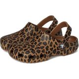 Crocs Unisex Classic Graphic Clogs Sepia/Leopard, Sepia/Luipaard, 4 Women/2 Men