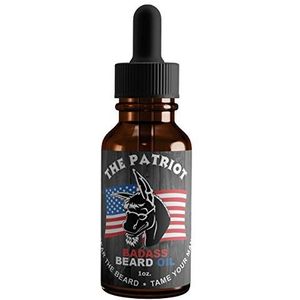Badass Beard Care Le Patriote baardolie voor mannen, 1 oz
