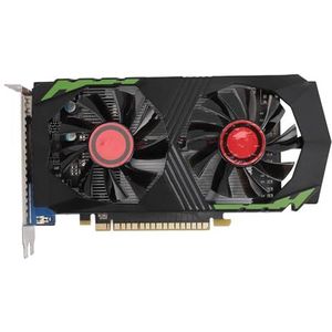 GTX750TI 4GB GDDR5 Gaming Grafische Kaart, Dubbele Ventilatoren,DVI VGA-interfaces, voor10 8 8.1 7 Vista, FreeBSD X86, DirectX 11, 400W PSU Aanbevolen