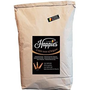 Happies bakmix 10 Kg heerlijke lollywafels, kant-en-klare bakmix, beslagmix voor lollywafels, makkelijk te bereiden door enkel toevoeging van water.