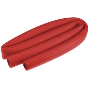 Oshhni Pijpisolatieslangslang voor 25 mm buis Duurzame handgreepafdekking voor halter, optrekstang, fitnessapparatuur, rood