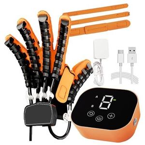 ASHLGQB Rehabilitatie Robots Handschoenen, Herstel Oefenapparatuur voor Cerebrale Parese Artritis Beroerte Hemiplegie Patiënt, voor een verscheidenheid aan mensen