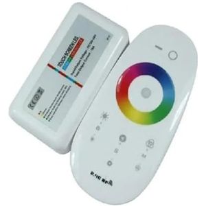 1 STKS Draadloze 2.4G RF Afstandsbediening Touch Controller LED Licht Strip Controller 12 V/24 V 3 Kanaals 18A RGB LED Licht Strip Controller Dimmer Wifi App Co