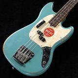 Fender Justin Meldal-Johnsen Road Worn Bass Faded Blue - 4-String Electric Bass