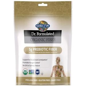 Dr. Formulated Organic Fiber - Prebiotic Fiber Unflavored 192 grams