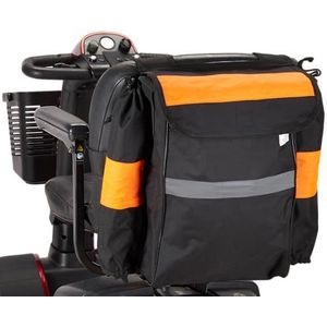 Mobility Scooter Crutch/Walking Stick Bag Zwart