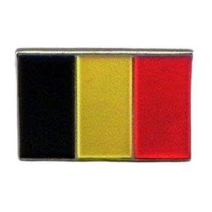 Metalen emaille pin badge Belgische Belgische nationale vlag