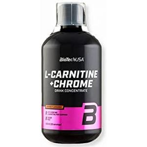 BioTechUSA L-Carnitine + Chrome, Orange - 500 ml