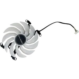 Koelventilator 102MM GFY10015H12SPA 4PIN 6PIN Voor KFA2 voor Galax voor GeForce RTX 3060 3060Ti 3070 3070Ti EX Witte grafische kaartventilatoren(6pin)