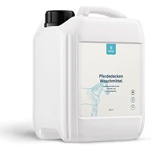 eco:fy Paardendeken, wasmiddel, Rug Wash, dekenwasmiddel voor ademende synthetische en katoenen dekens (2,5 liter)