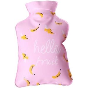 Warmwaterkruik Warmwaterkruik Schroef Top Goede Afdichting PVC Koud Weer Indoor Outdoor Mini Warm Kompres Zak voor Pijnverlichting Warm Water Bag (B)