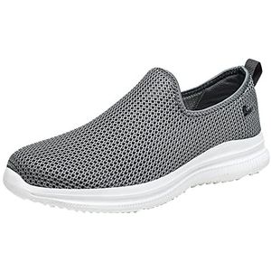 Schoenen voor mannen, casual loafers, sneakers voor heren, mesh, ademend, plat, lichtgewicht, comfortabel, instappers, elastische platte schoenen, hardloopschoenen voor heren met zachte zool,