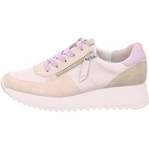 Paul Green Super Soft Sneaker - Beige/Lila Leer