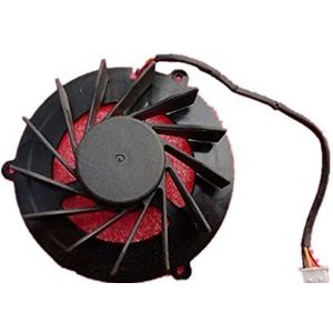 Laptop CPU koelventilator Voor For DELL Inspiron M511R Zwart