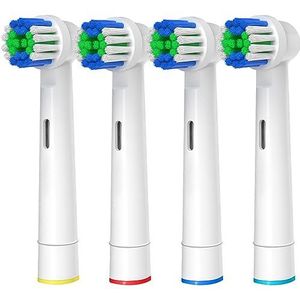 Vervangende Tandenborstelkoppen - 4 Stuks - Compatibel met Oral-B Braun - Professionele Opzetborstels