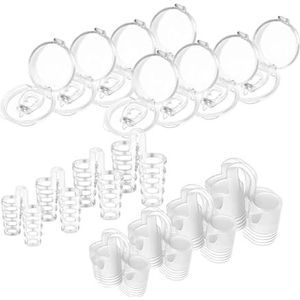 Anti-snurk apparaat set, anti-snurk neusklem magneet, herbruikbare neusklem om snurken te voorkomen, helpt bij het stoppen van snurken, helpt bij het slapen en vermindert snurken