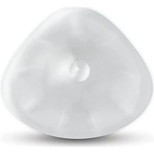 HomeJoySet Driehoekige Siliconen Bh-inzetstukken - Concave Borstprothesen For Mastectomie, Travestieten En Bikinilijn - Transparant/huidskleur, 400 G/stuk, 1 Stuk(Nude_400g/Piece)