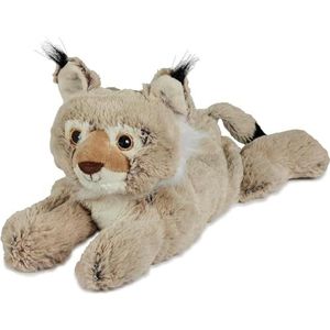 Warmies® Volledig Verwarmbare Knuffel geparfumeerd met Franse Lavendel - Bobcat