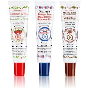 Rosebud Medley Of Lip Balm Tubes - 3 Items