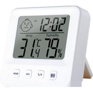Digitale LCD Indoor Handige Temperatuursensor Vochtigheidsmeter Thermometer Hygrometermeter Nauwkeurige Monitor(E1222)