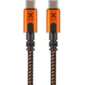 Xtorm Xtreme USB-C naar USB-C PD Kabel - 1,5 meter - Oranje