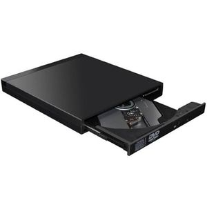 USB 3.0 Externe CD/DVD Optische Drive CD/DVD-speler DVD-brander Met .0-poorten Kaartlezer For PC Laptop Heldere Beeldkwaliteit Stabiele Audio