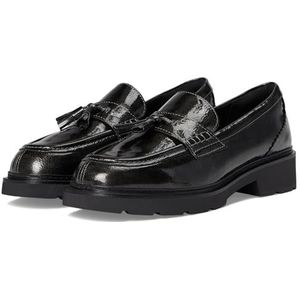 Clarks Lauryl Tassel Mocassin voor dames, metallic grijs, 38 EU