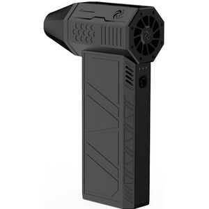 RIXANT Jet Dry Mini-ventilator, 130.000 rpm, jet-haardroger, krachtige, turbine-aangedreven draadloze mini-luchtstofzuiger, super jet-ventilator, voor reinigen, drogen, kamperen