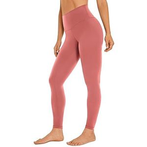 CRZ YOGA Womens Butterleuse Hoge Taille Workout Leggings Lef 28'' Hoge Taille Volledige Lengte Zachte Atletische Yoga Broek Briarroos S
