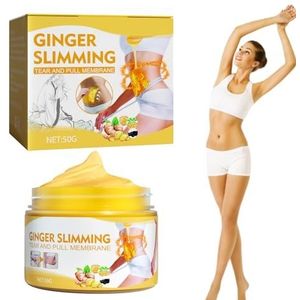 Buikverstevigende Crème - 50g/1.76ounce aanscherpende gembercrème voor gewichtsverlies | Vet Verkwikkende En Hydraterende Bodylotion Gember Cellulitis Remover Warm Verbranden Gewichtsverlies Tumotsit