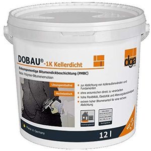 STABILO Befestigungstechnik Dikke coating 1K 12 liter bitumen afdichting voor kelders