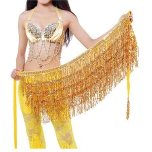 RPXHZLKTM Munt Riem Buik Vrouwen Sexy Accessoires Riem Rok Met Gouden Buikdans Tone Munten Taille Ketting Wrap Volwassen Dans Accessoire, goud, One size