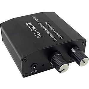 AUG202 Audiomixer Distributeur DC5-18V Grondruisisolatieversterker Dual Channel 2-in 2-uit versterker