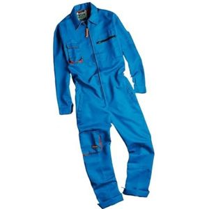 Veiligheidsoveralls, Werkoveralls Werkkleding for mannen en vrouwen Laspak Auto(Light blue,4XL)