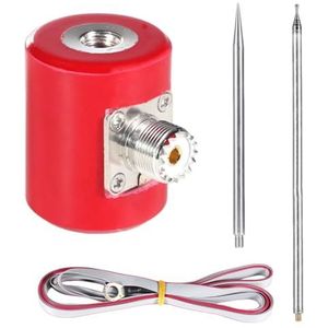 QRP 5M/16.4FT Antenne 14M-30MHz 300W HF Antenne Multifunctioneel Draagbaar Roestvrij Staal 1/4 Golflengte USDX Radio Duurzaam